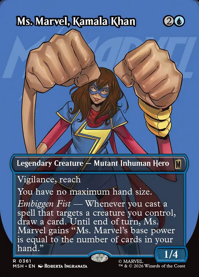 Ms. Marvel, Kamala Khan (MSH) (361) / Borderless