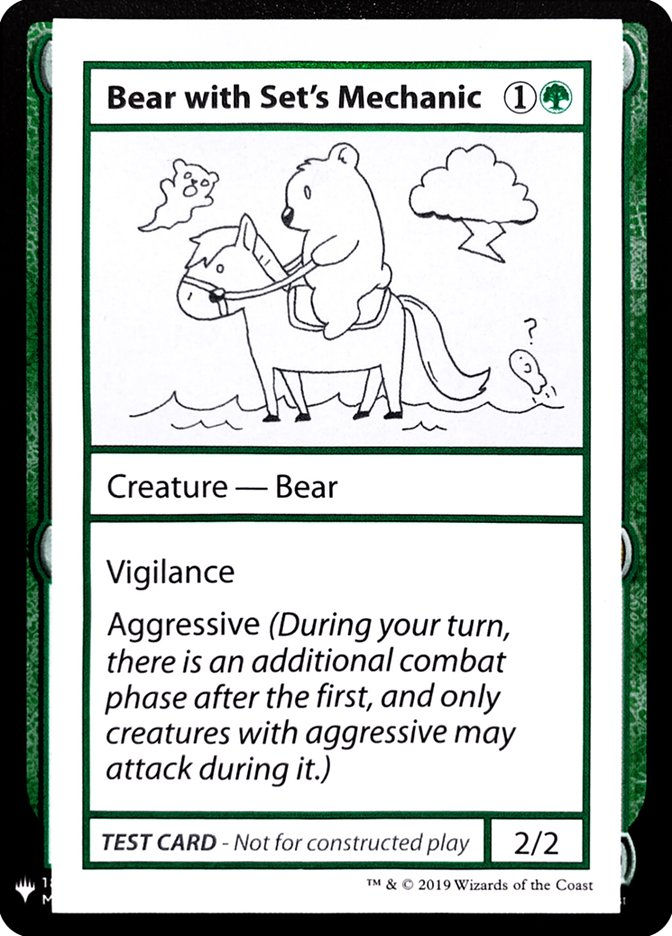 Bear with Set's Mechanic (CMB1) (71)