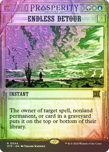 Endless Detour (otp) (44) / Foil