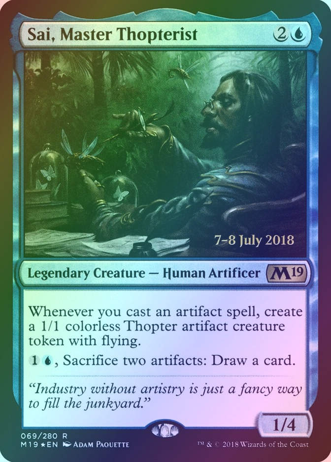 Sai, Master Thopterist (PM19) (69s) / Foil