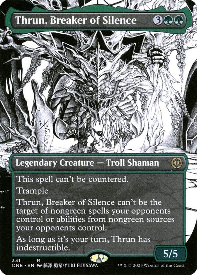 Thrun, Breaker of Silence (ONE) (331) / Borderless / Showcase