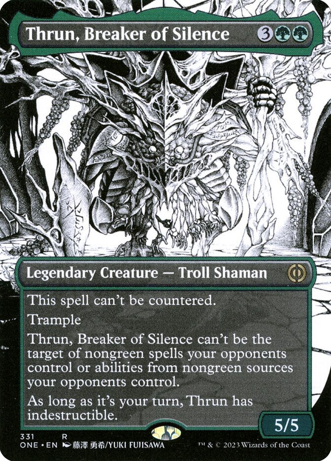 Thrun, Breaker of Silence (ONE) (331) / Borderless / Showcase