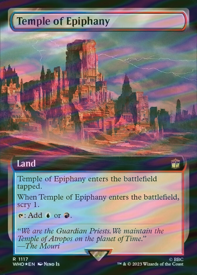 Temple of Epiphany (WHO) (1117) / Extended Art / Surge Foil