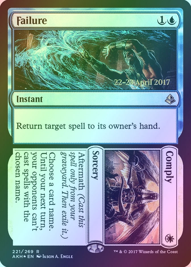 Failure // Comply (PAKH) (221s) / Foil