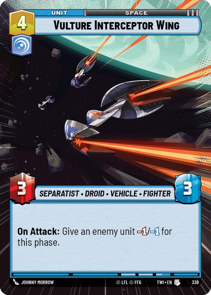 Vulture Interceptor Wing (Hyperspace) (TWI) (336)