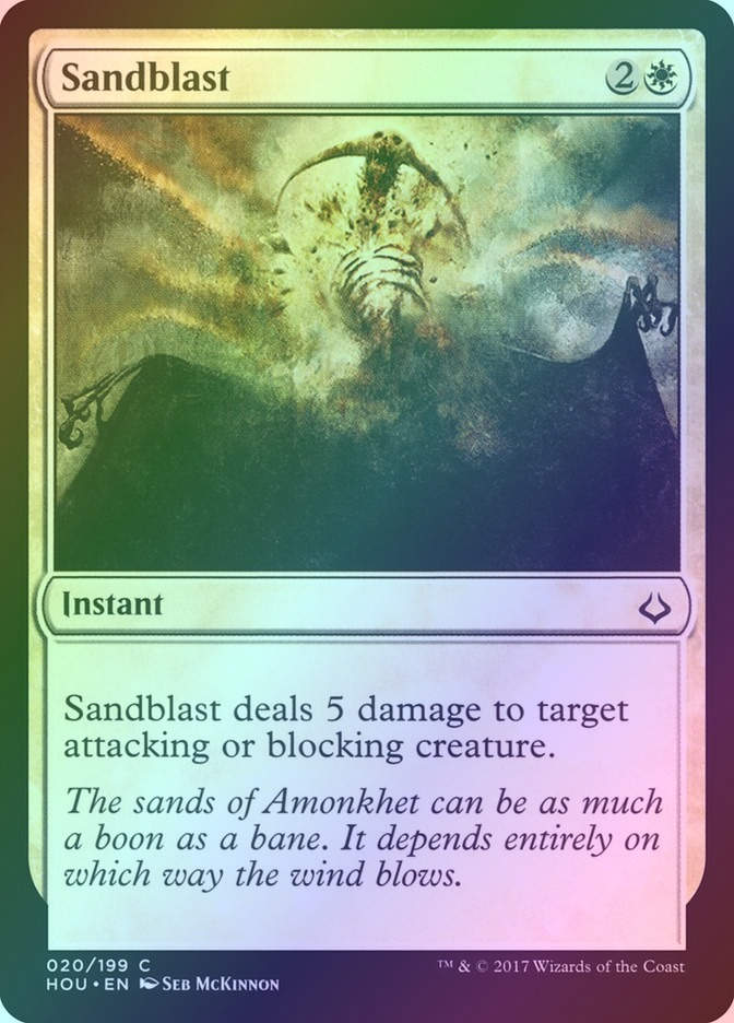 Sandblast (HOU) (20) / Foil