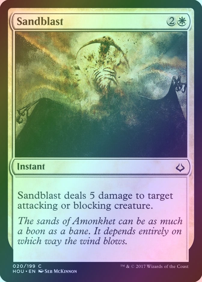 Sandblast (HOU) (20) / Foil