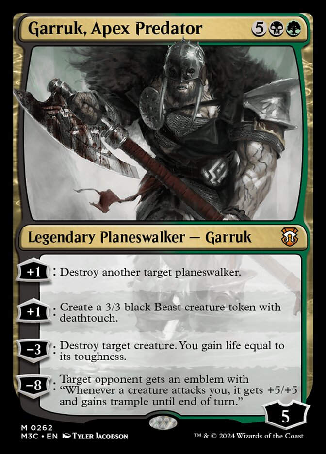 Garruk, Apex Predator (m3c) (262)