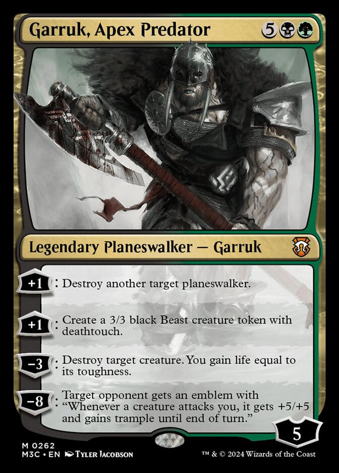 Garruk, Apex Predator (m3c) (262)