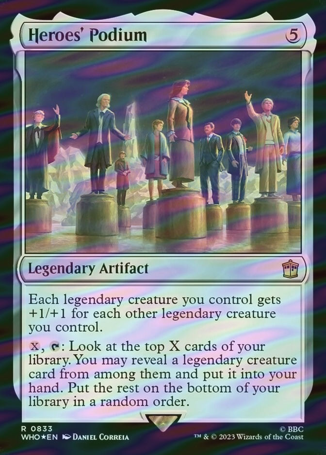 Heroes' Podium (WHO) (833) / Surge Foil