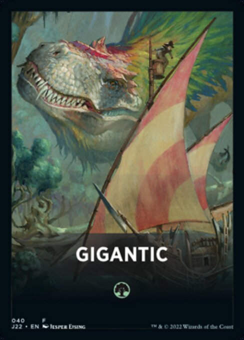 Gigantic (fj22) / Front Cards Token