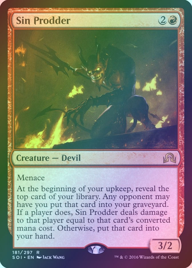 Sin Prodder (SOI) (181) / Foil