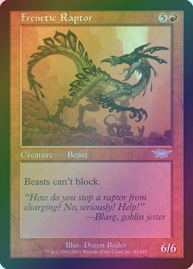 Frenetic Raptor (LGN) (93) / Foil
