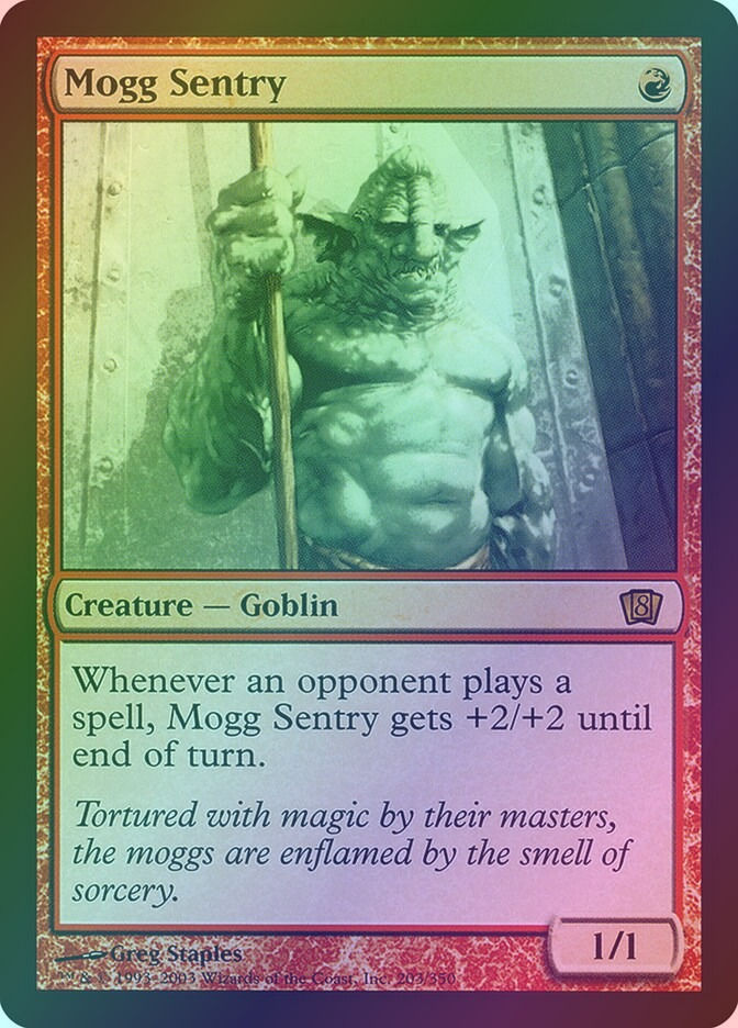 Mogg Sentry (8ED) (203★) / Foil
