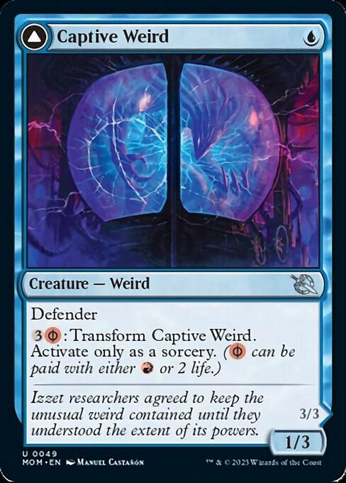 Captive Weird // Compleated Conjurer (mom) — cara 1 de 2