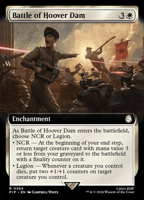 Battle of Hoover Dam (pip) (364) / Extended Art