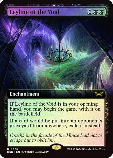 Leyline of the Void (DSK) (376) / Foil / Extended Art