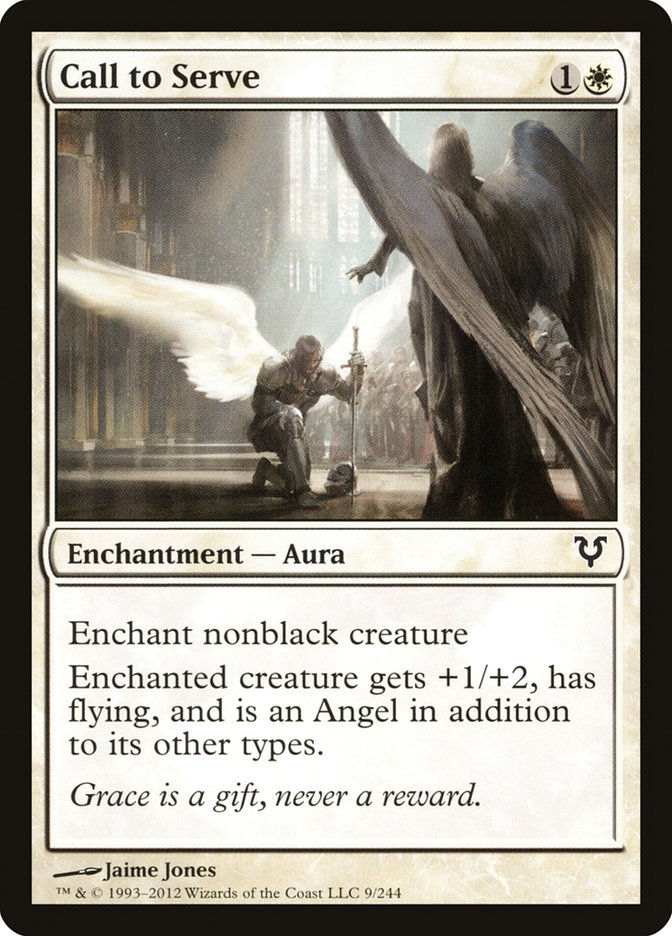 Call to Serve (AVR) (9) / Foil