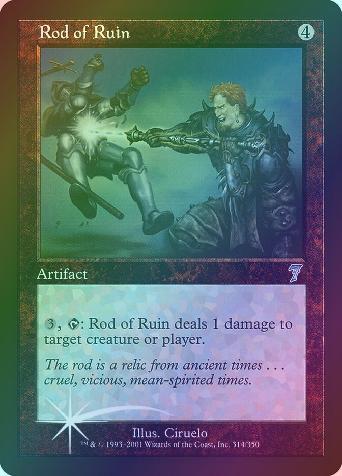 Rod of Ruin (7ED) (314★) / Foil