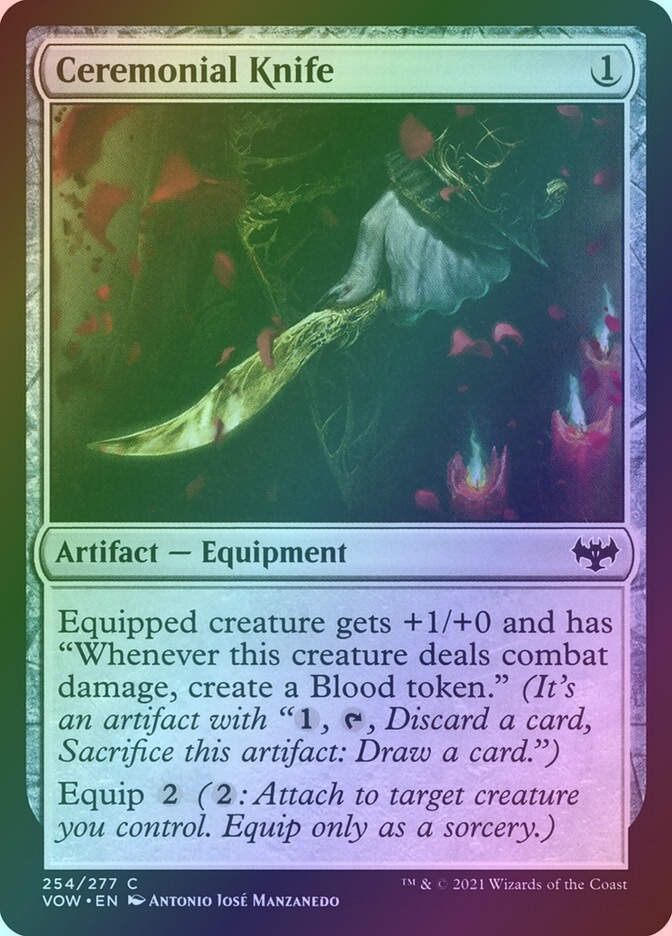 Ceremonial Knife (VOW) (254) / Foil