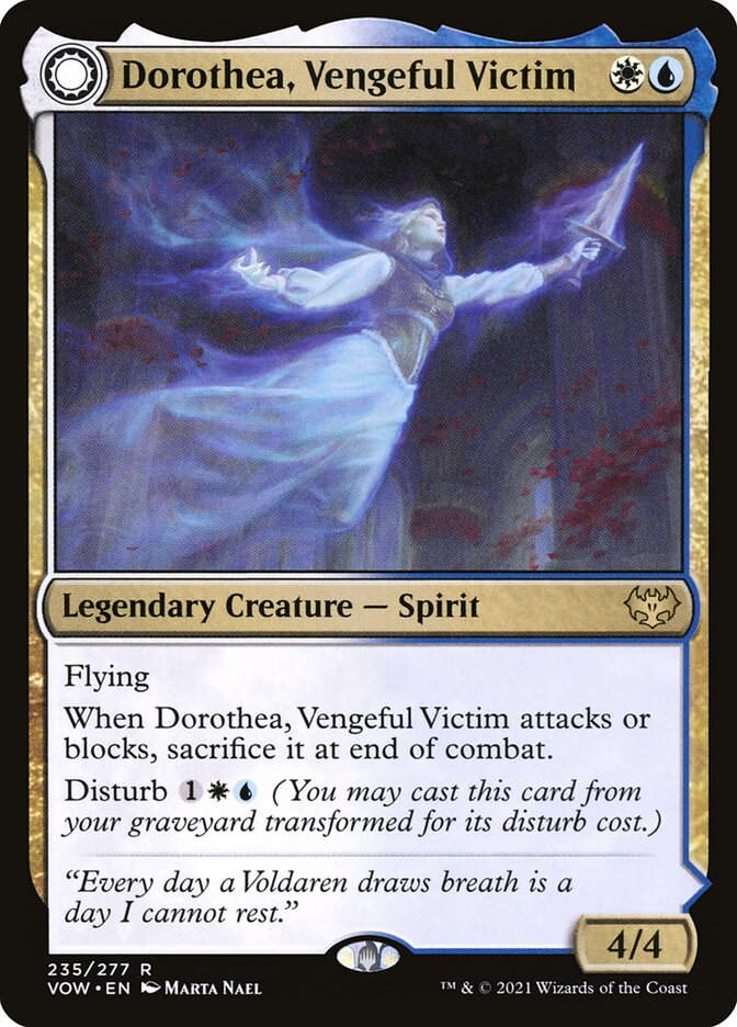 Dorothea, Vengeful Victim // Dorothea's Retribution (VOW) (235)