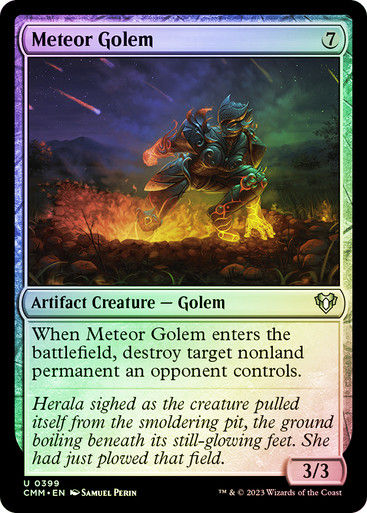 Meteor Golem (cmm) / Foil