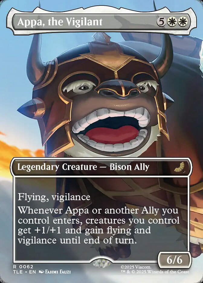 Appa, the Vigilant (TLE) (62) / Borderless