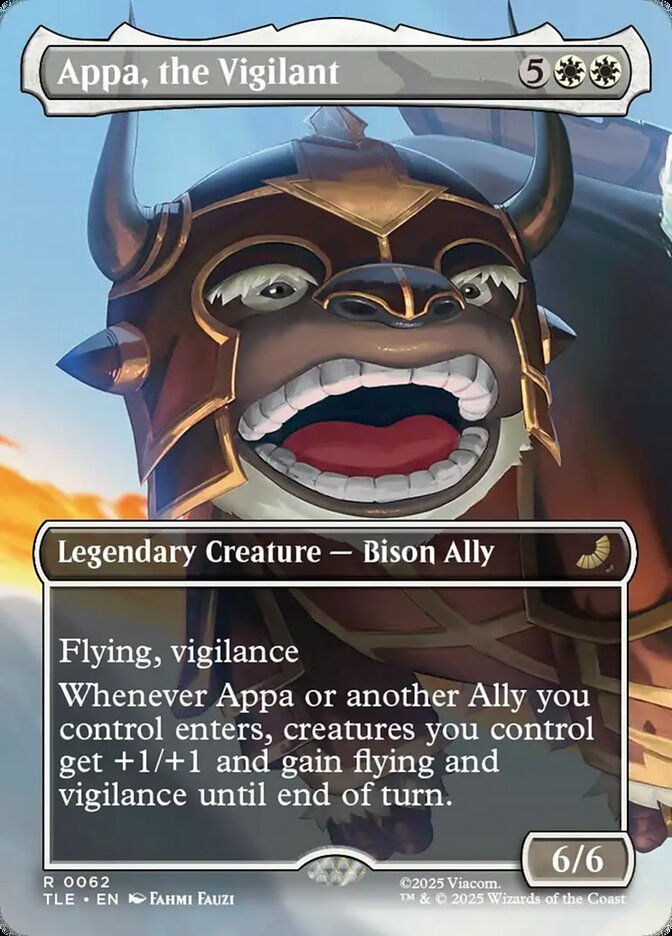 Appa, the Vigilant (TLE) (62) / Borderless
