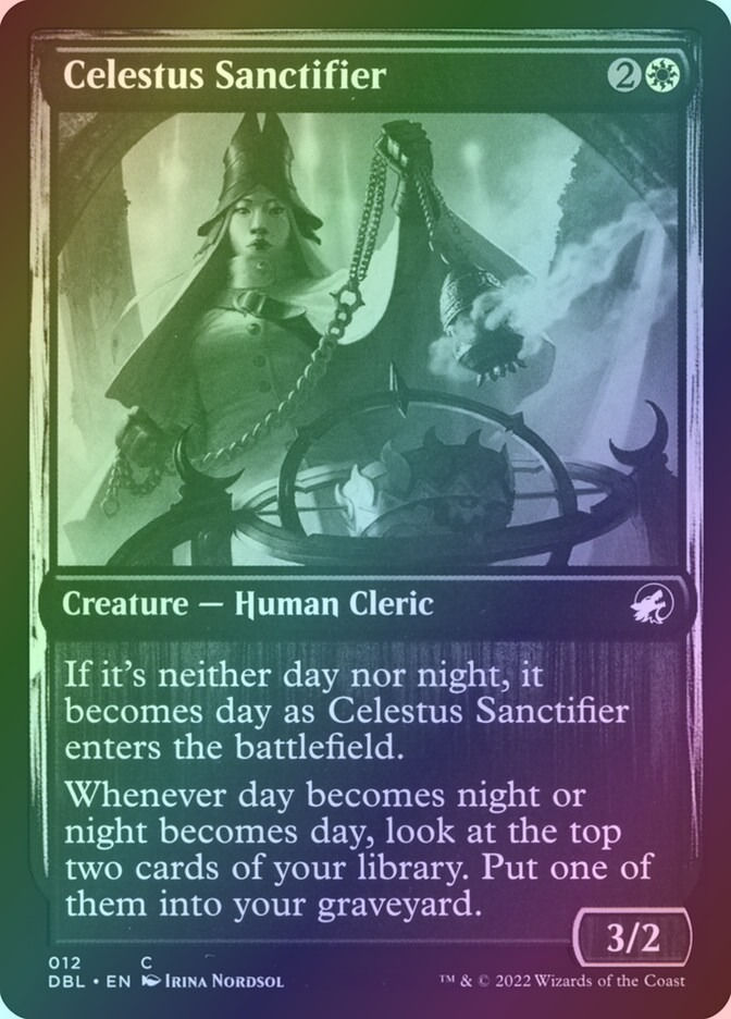 Celestus Sanctifier (DBL) (12) / Foil