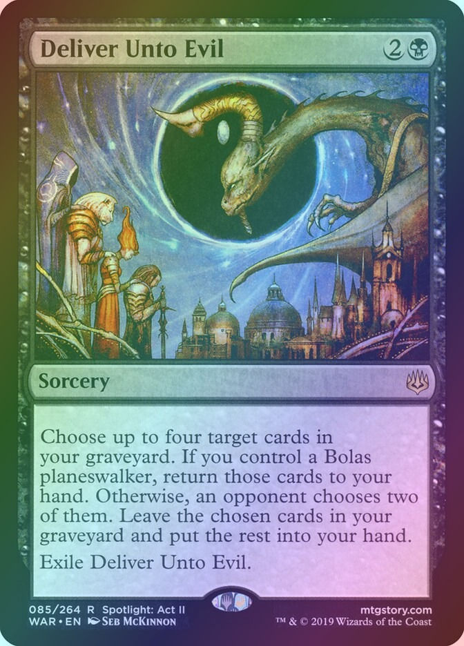 Deliver Unto Evil (WAR) (85) / Foil