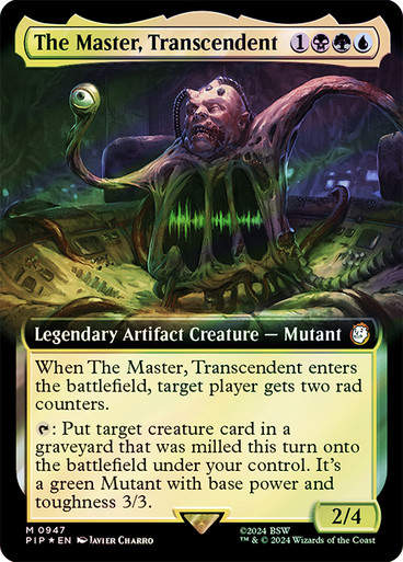 The Master, Transcendent (pip) (947) / Extended Surge Foil