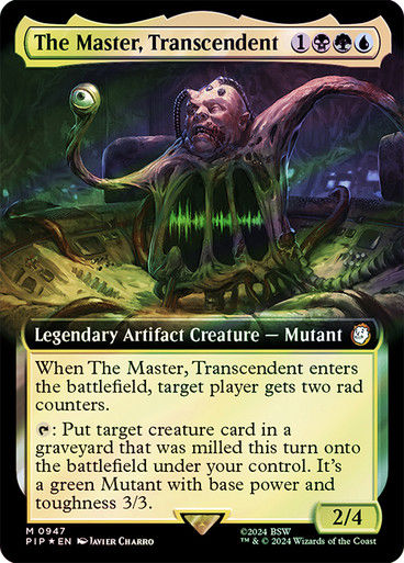 The Master, Transcendent (pip) (947) / Extended Surge Foil