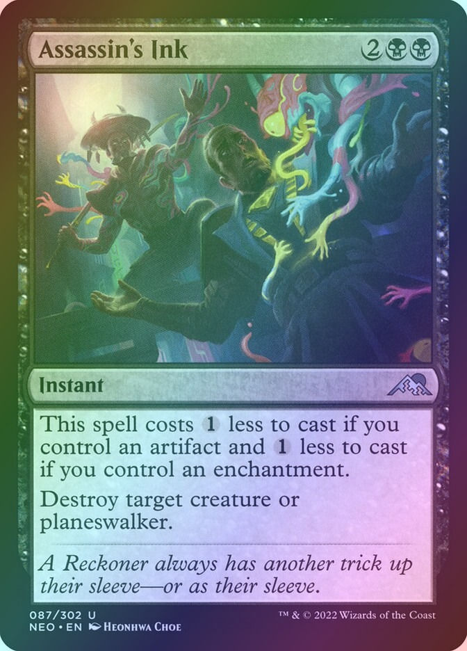 Assassin's Ink (NEO) (87) / Foil