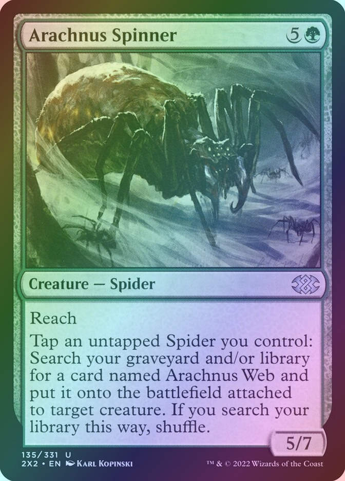 Arachnus Spinner (2X2) (135) / Foil