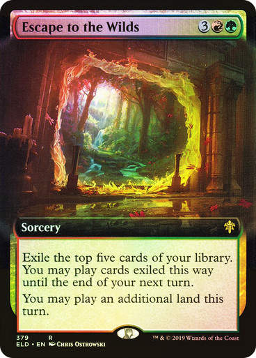 Escape to the Wilds (ELD) (379) / Extended Art / Foil
