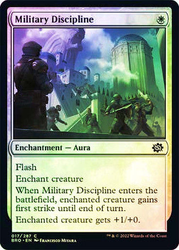 Military Discipline (BRO) / Foil