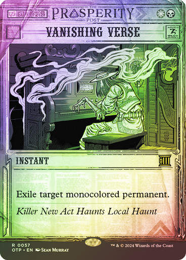 Vanishing Verse (otp) (57) / Foil