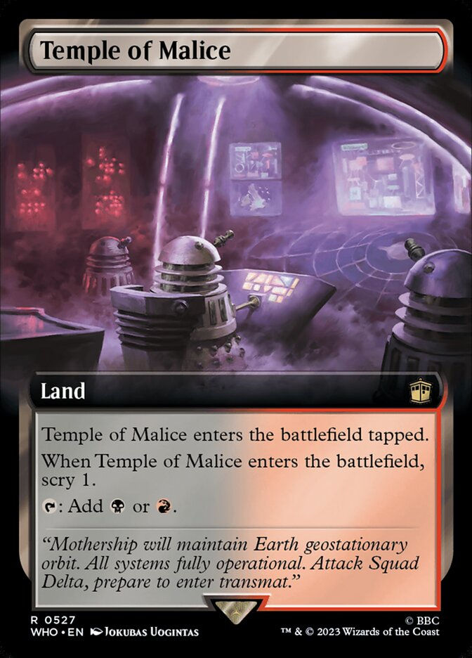 Temple of Malice (WHO) (527) / Extended Art