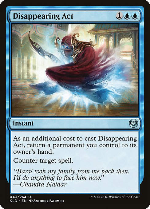Disappearing Act (KLD)