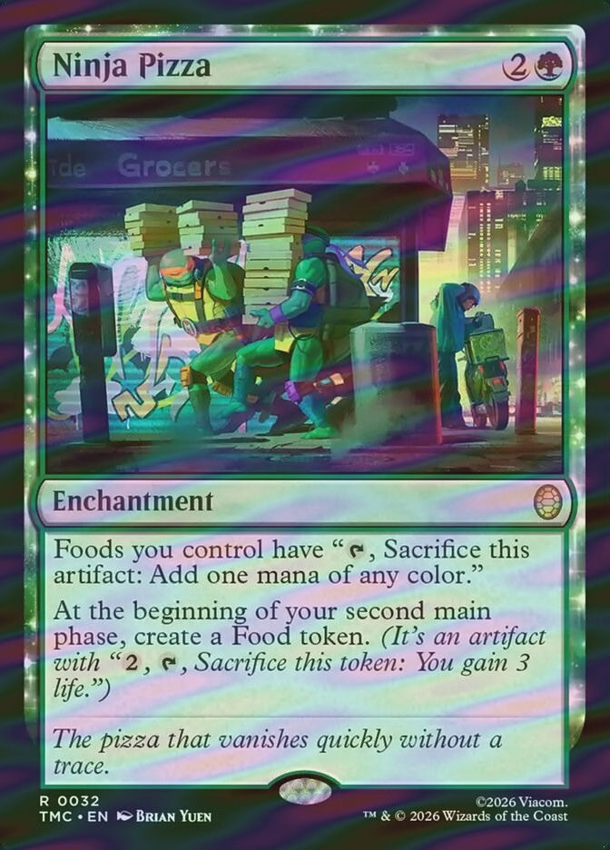 Ninja Pizza (TMC) (32) / Surge Foil