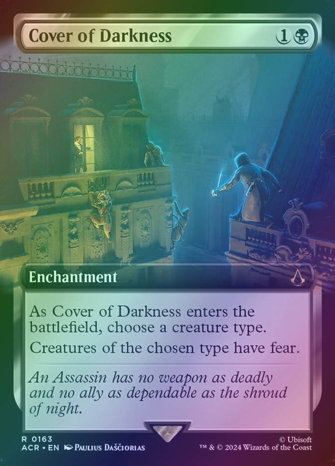 Cover of Darkness (ACR) (163) / Extended Art / Foil