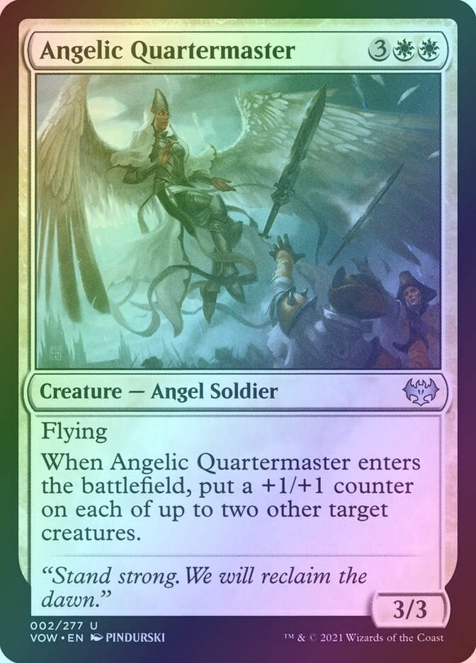 Angelic Quartermaster (VOW) (2) / Foil