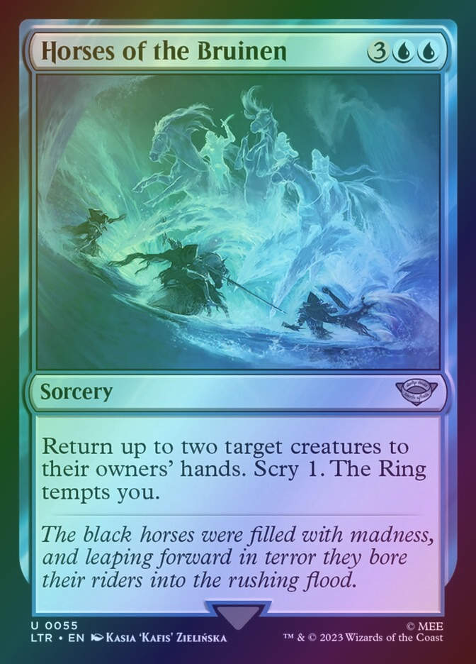 Horses of the Bruinen (LTR) (55) / Foil