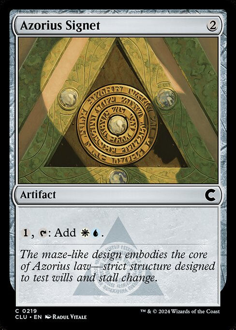Azorius Signet (clu) (219)