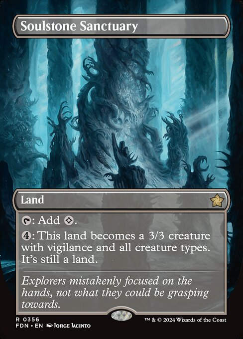 Soulstone Sanctuary (FDN) (356) / Borderless