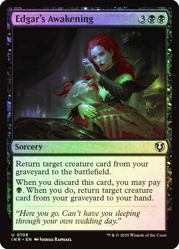 Edgar's Awakening (INR) (108) / Foil