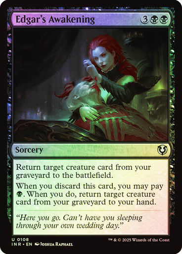 Edgar's Awakening (INR) (108) / Foil