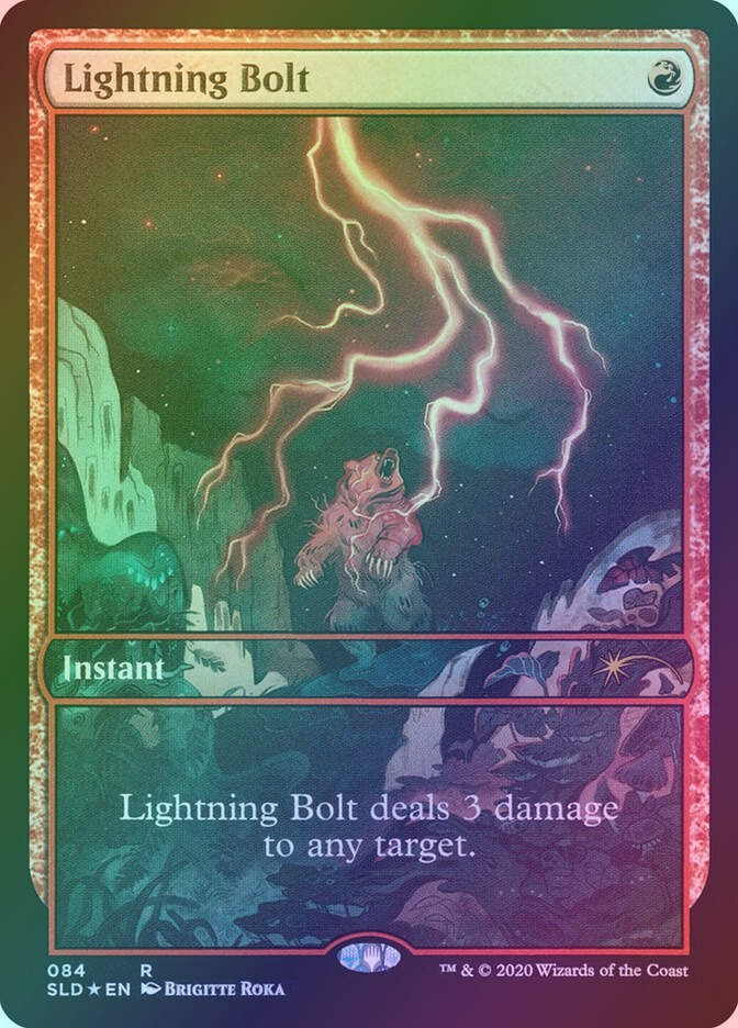 Lightning Bolt (SLD) (84) / Foil