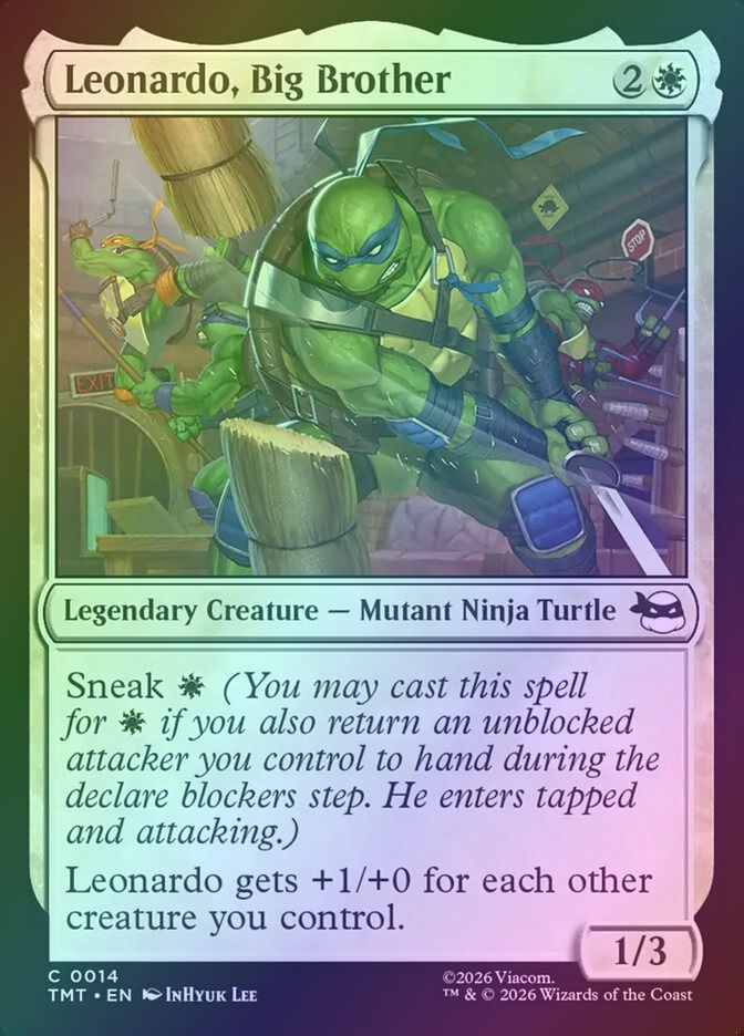 Leonardo, Big Brother (TMT) (14) / Foil