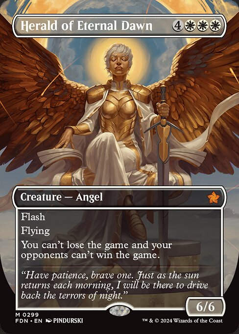 Herald of Eternal Dawn (FDN) (299) / Borderless